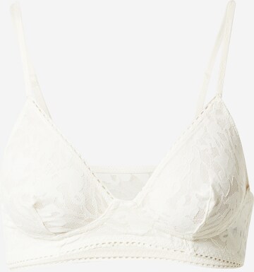 Triangle Soutien-gorge Calvin Klein Underwear en blanc : devant