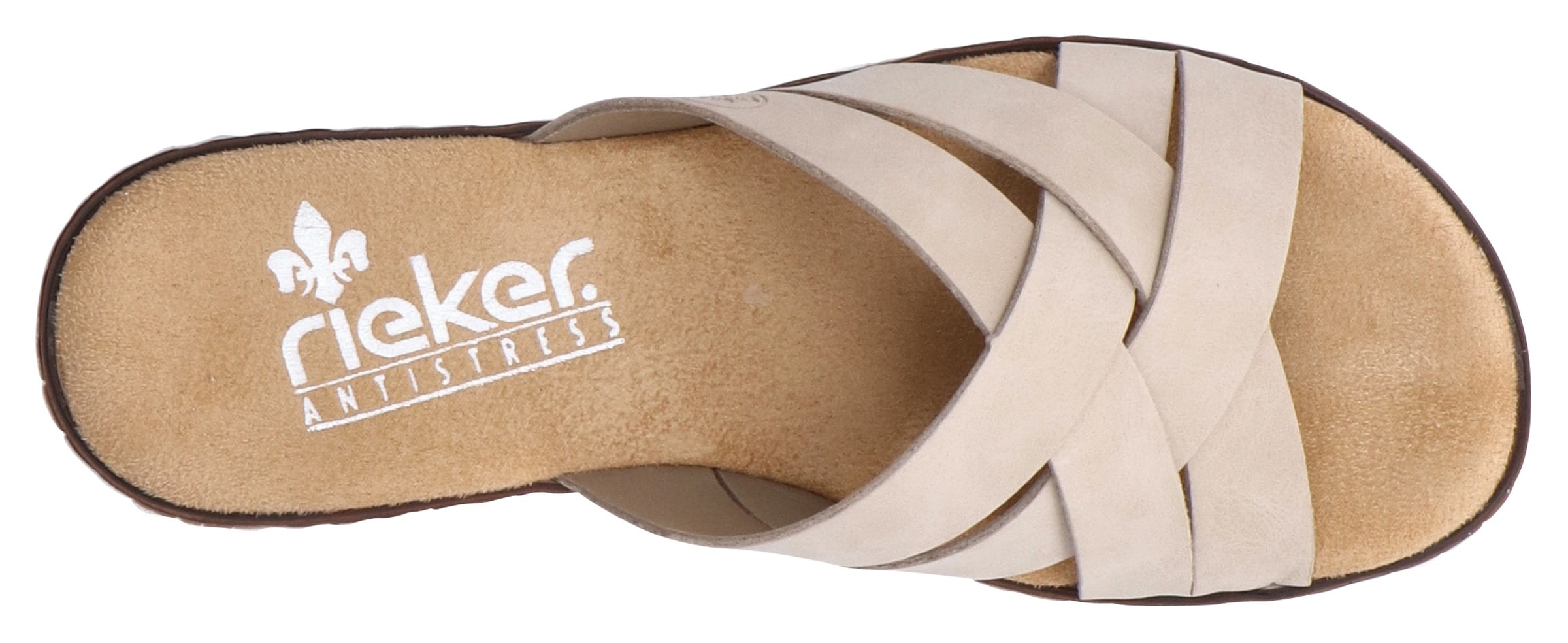 Rieker Pantolette in Beige