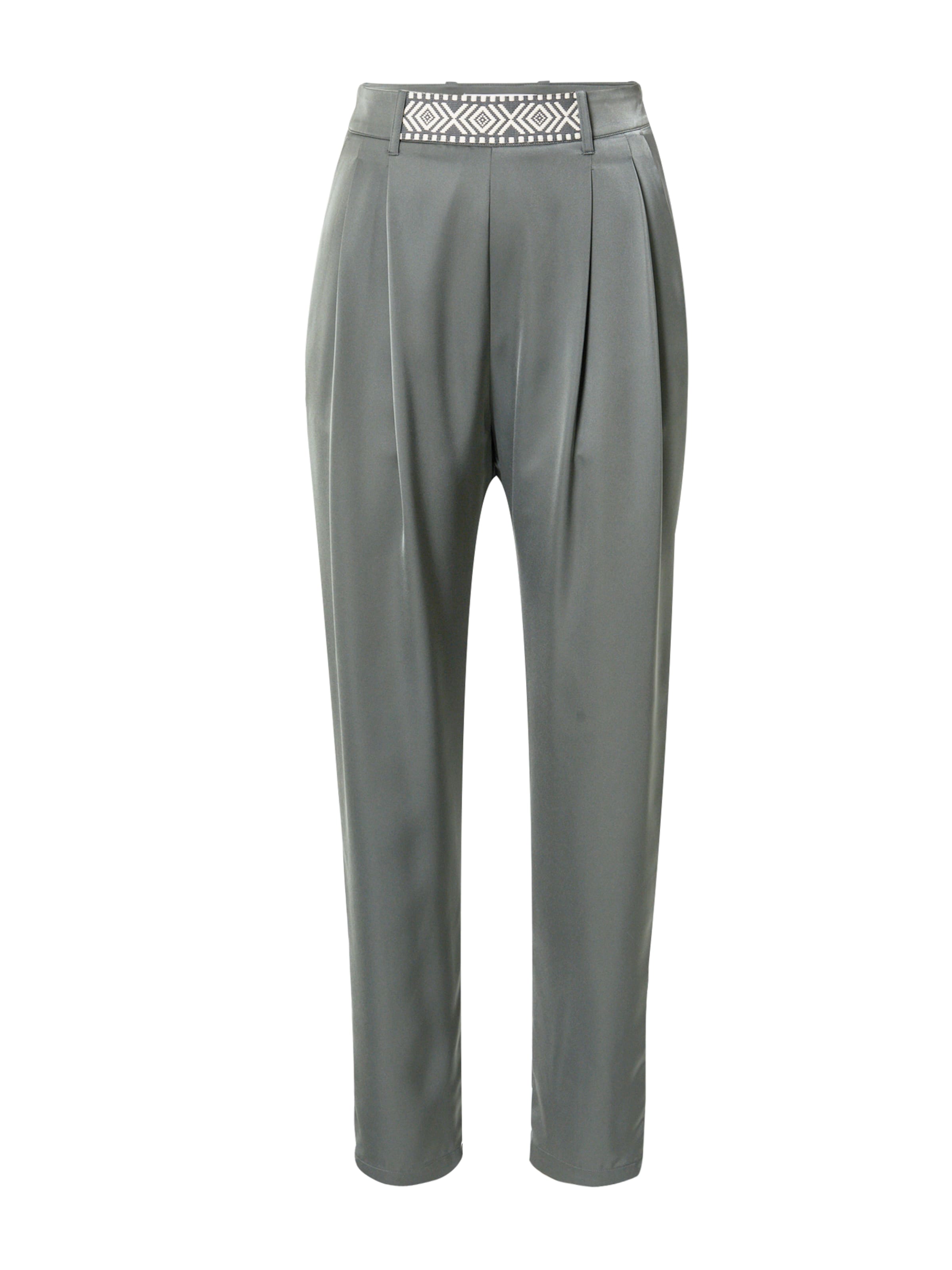 Guido Maria Kretschmer Women Normální Kalhoty s puky 'Giulia' – šedá: přední strana