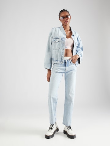 Calvin Klein Jeans Regular Топ в бежово