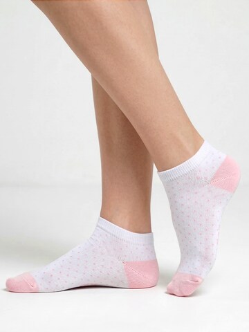 footstar Ankle Socks 'Ringel' in Pink
