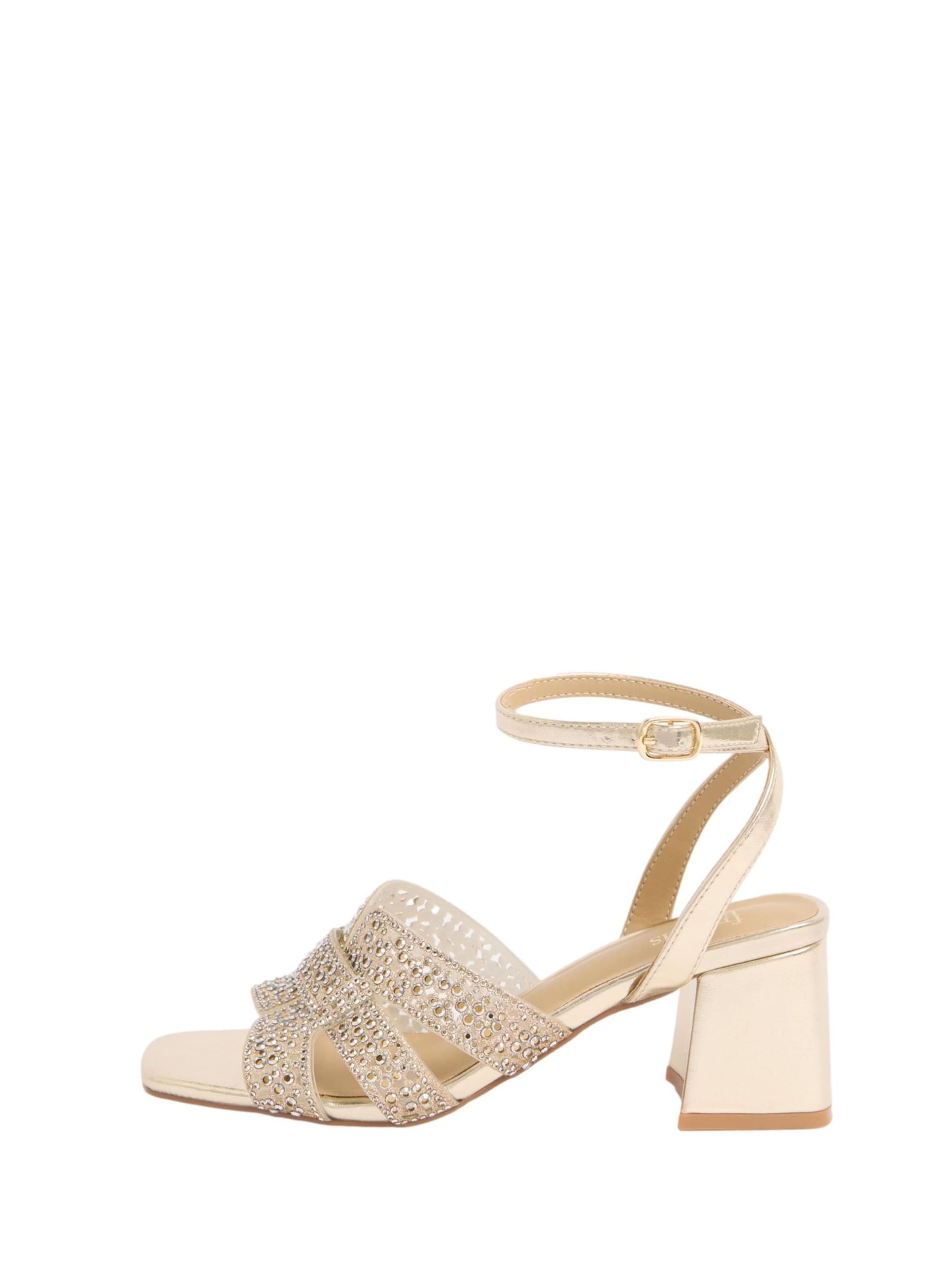 Friends Like These Sandaal in Goud: voorkant