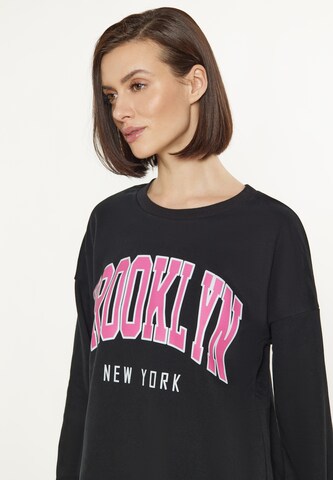 usha BLUE LABEL Sweatshirt in Zwart