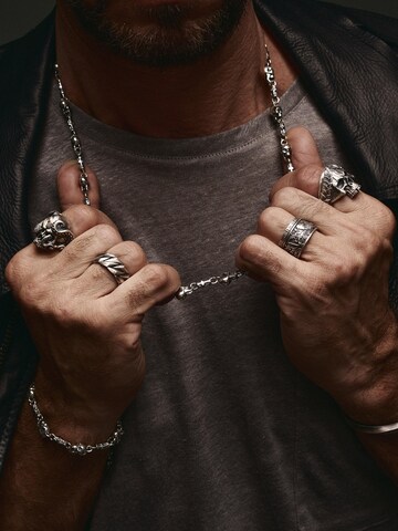 REYTEL Ring 'CUBAN CHAIN'‌‌‌‌ in Silber