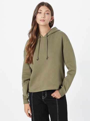 PIECES Sweatshirt 'Chilli' i grön: framsida