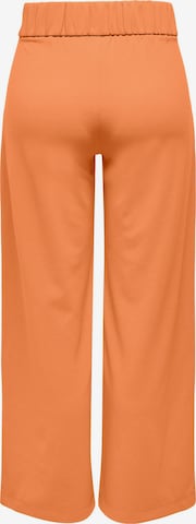 JDY Wide leg Veckad byxa 'Geggo' i orange