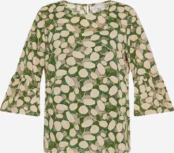 Usha Blouse in Green: front