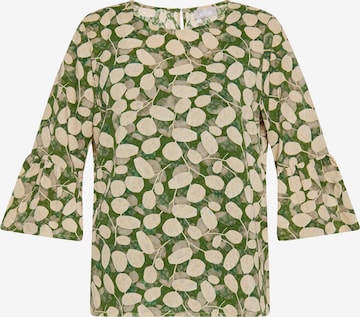 Camicia da donna di Usha in verde: frontale