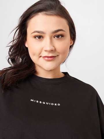 Missguided Plus Shirt in Black