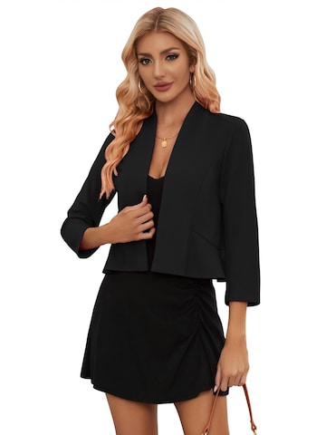 Yesfashion Kurtka przejściowa w kolorze czarny: przód