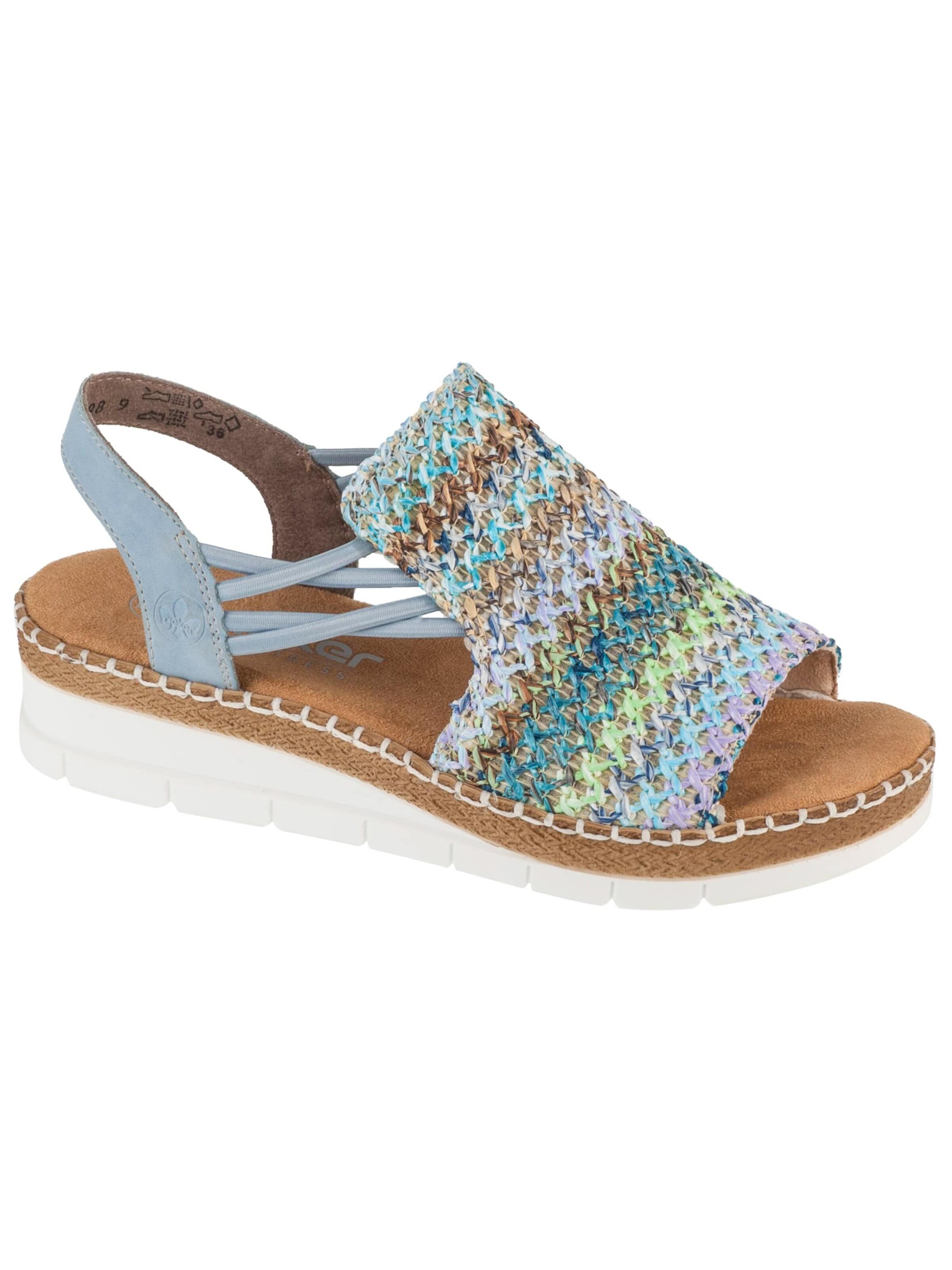 Rieker Sandaal 'Rieker Sandals' in Blauw: voorkant