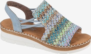 Rieker Sandaal 'Rieker Sandals' in Blauw: voorkant
