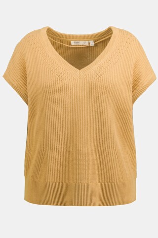 Ulla Popken Sweater in Beige: front