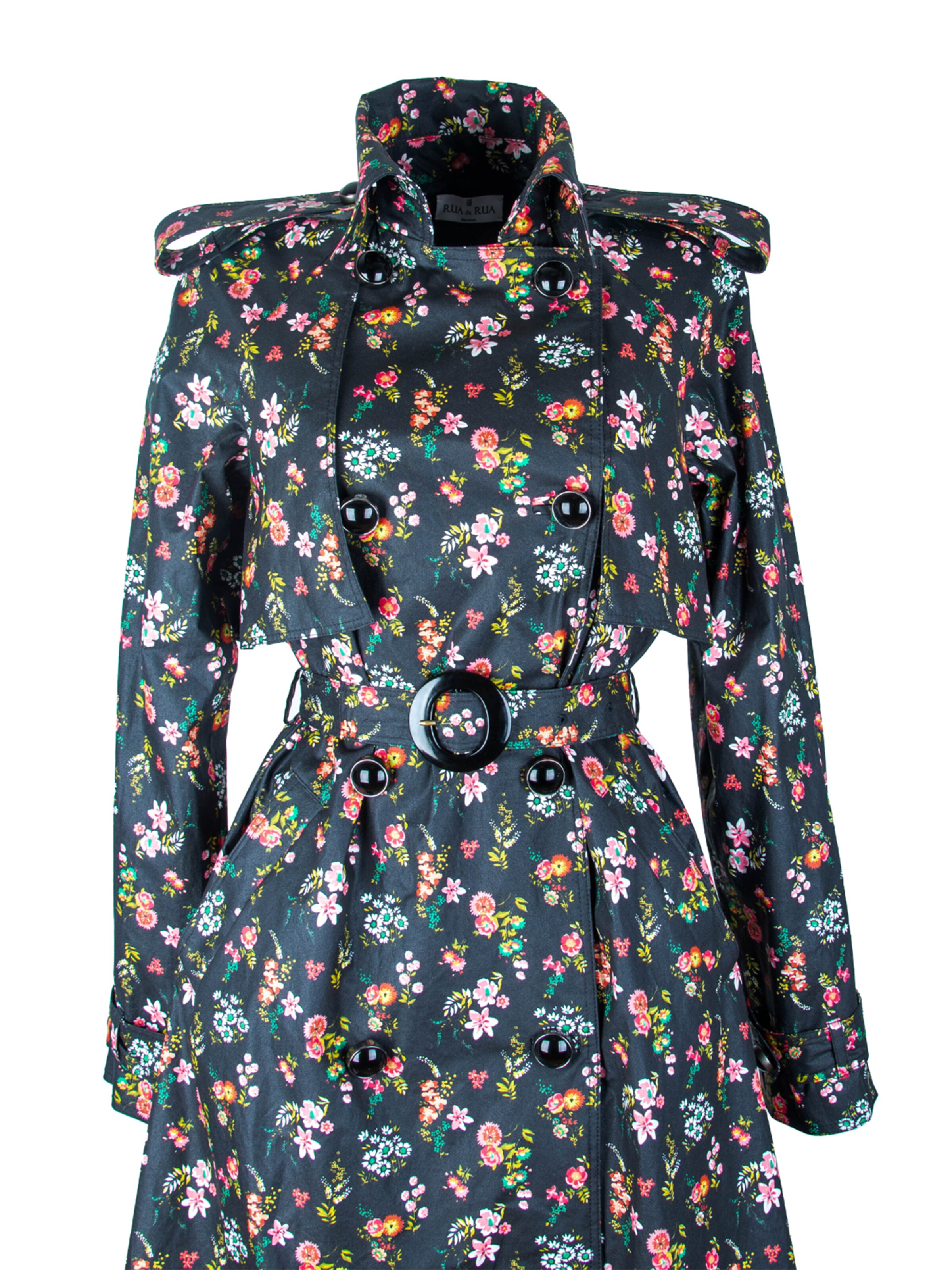 Rua & Rua Between-Seasons Coat in Mixed colors