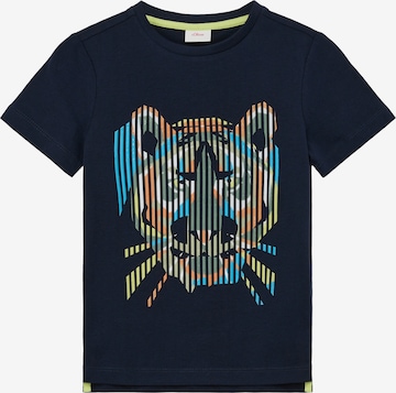 T-Shirt s.Oliver en bleu : devant