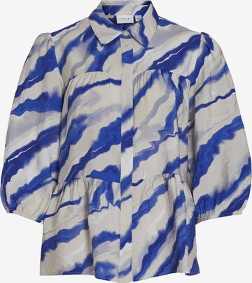 VILA Blouse in Blauw: voorkant