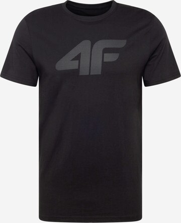 T-Shirt fonctionnel 4F en noir : devant