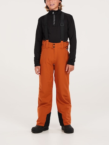 PROTEST Regular Workout Pants 'BORK JR' in Orange: front