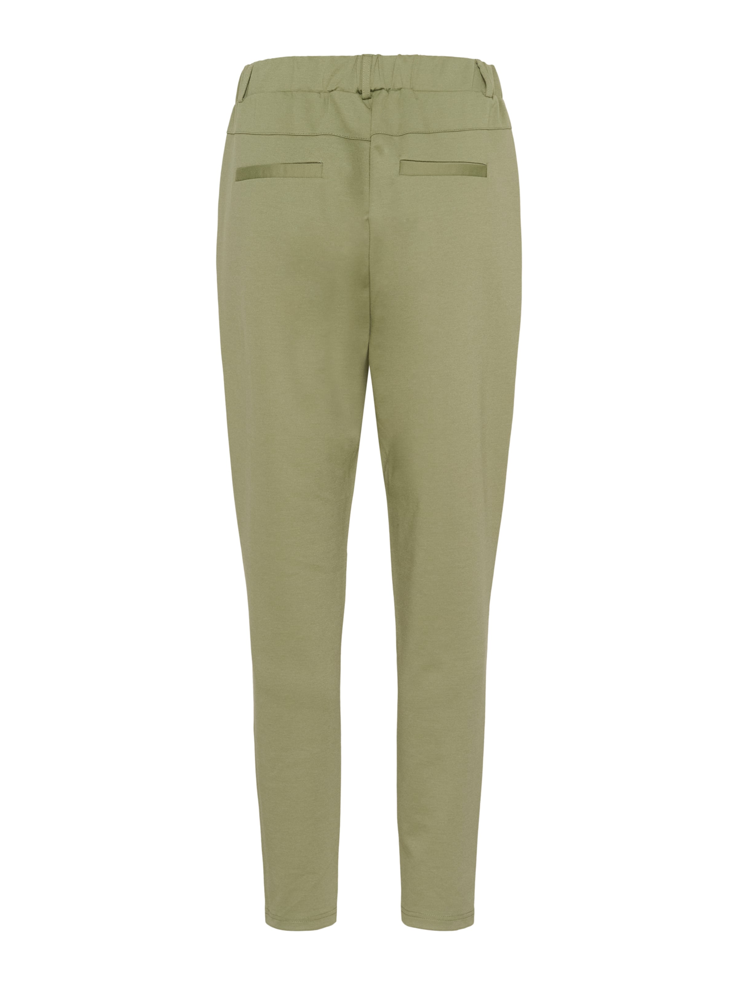 Kaffe Regularen Hlače z naborki 'Jenny' | zelena barva