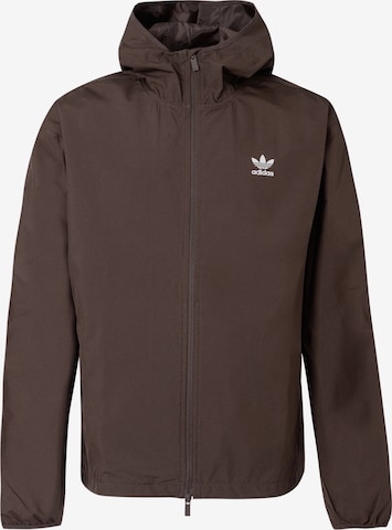 ADIDAS ORIGINALS Jacke 'ESSENTIALS' in Braun: Vorderseite