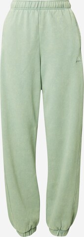 Loosefit Pantaloni sportivi 'ALL SZN' di ADIDAS SPORTSWEAR in verde: frontale