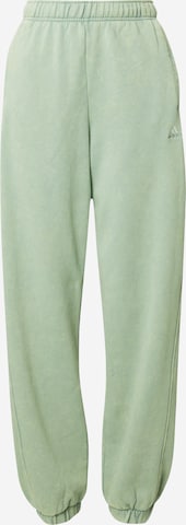 ADIDAS SPORTSWEAR - Loosefit Pantalón deportivo 'ALL SZN' en verde: frente