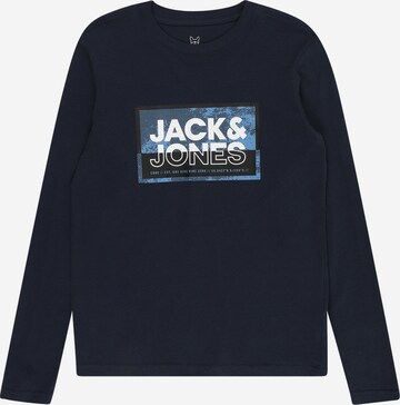 Jack & Jones Junior Футболка 'LOGAN' в Синий: спереди