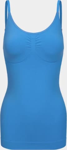 cfab (formerly creamy fabrics) Shapingtop 'Shaping Cami' in Blauw: voorkant
