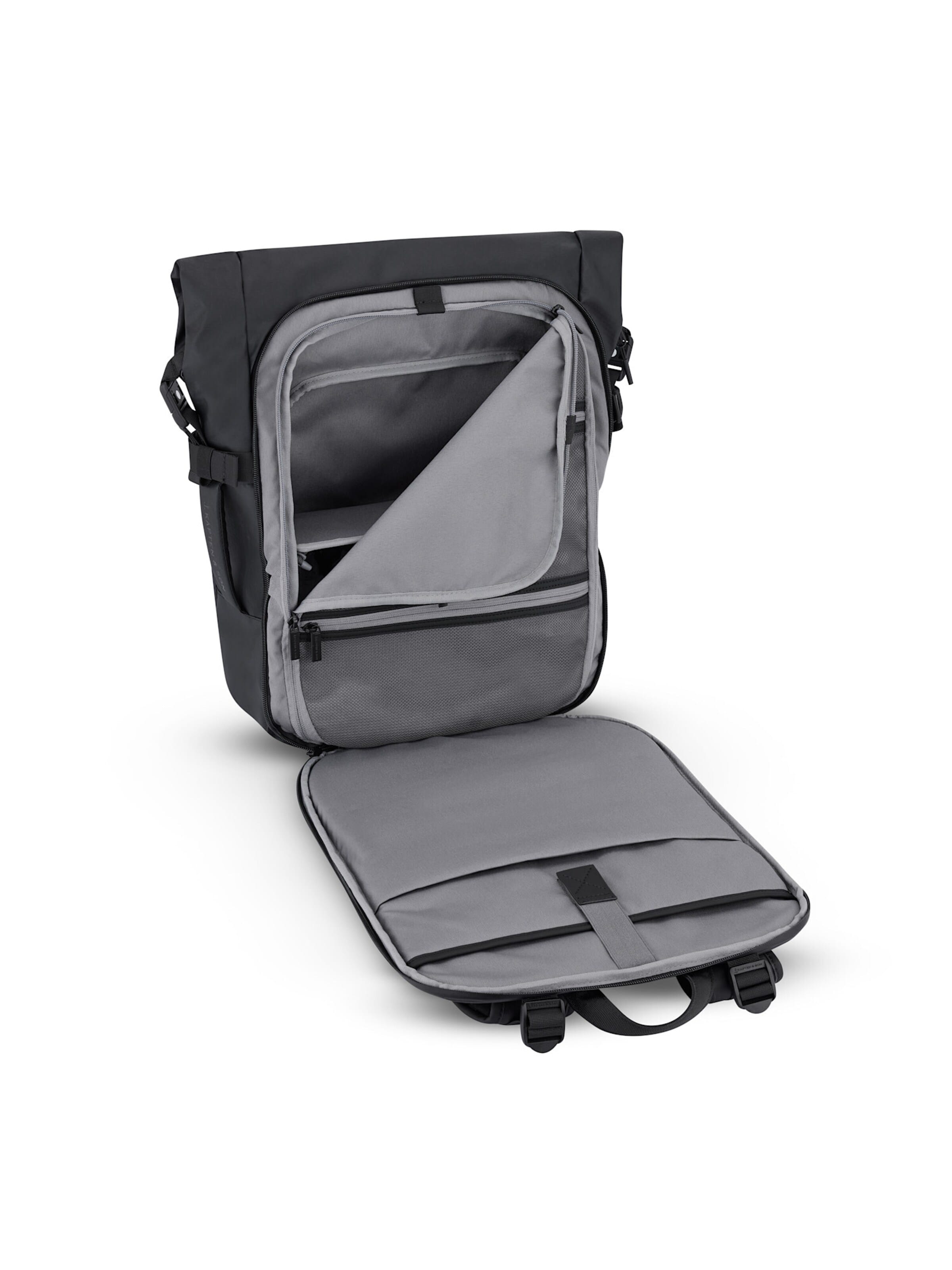 Kapten & Son Rucksack 'Lisbon Pro'‌‌‌ in Schwarz