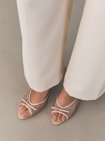 Next - Zapatos abiertos 'Forever Comfort' en beige