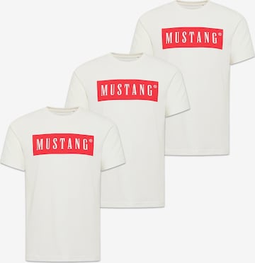 MUSTANG Shirt in Wit: voorkant