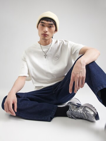 T-Shirt 'Symen' Pegador en blanc