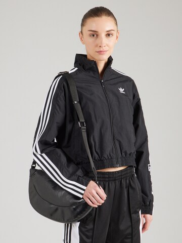ADIDAS ORIGINALS Демисезонная куртка 'ADIBREAK' в Черный: спереди