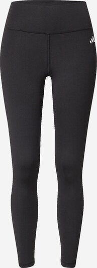ADIDAS PERFORMANCE Pantalon de sport en noir / blanc, Vue avec produit