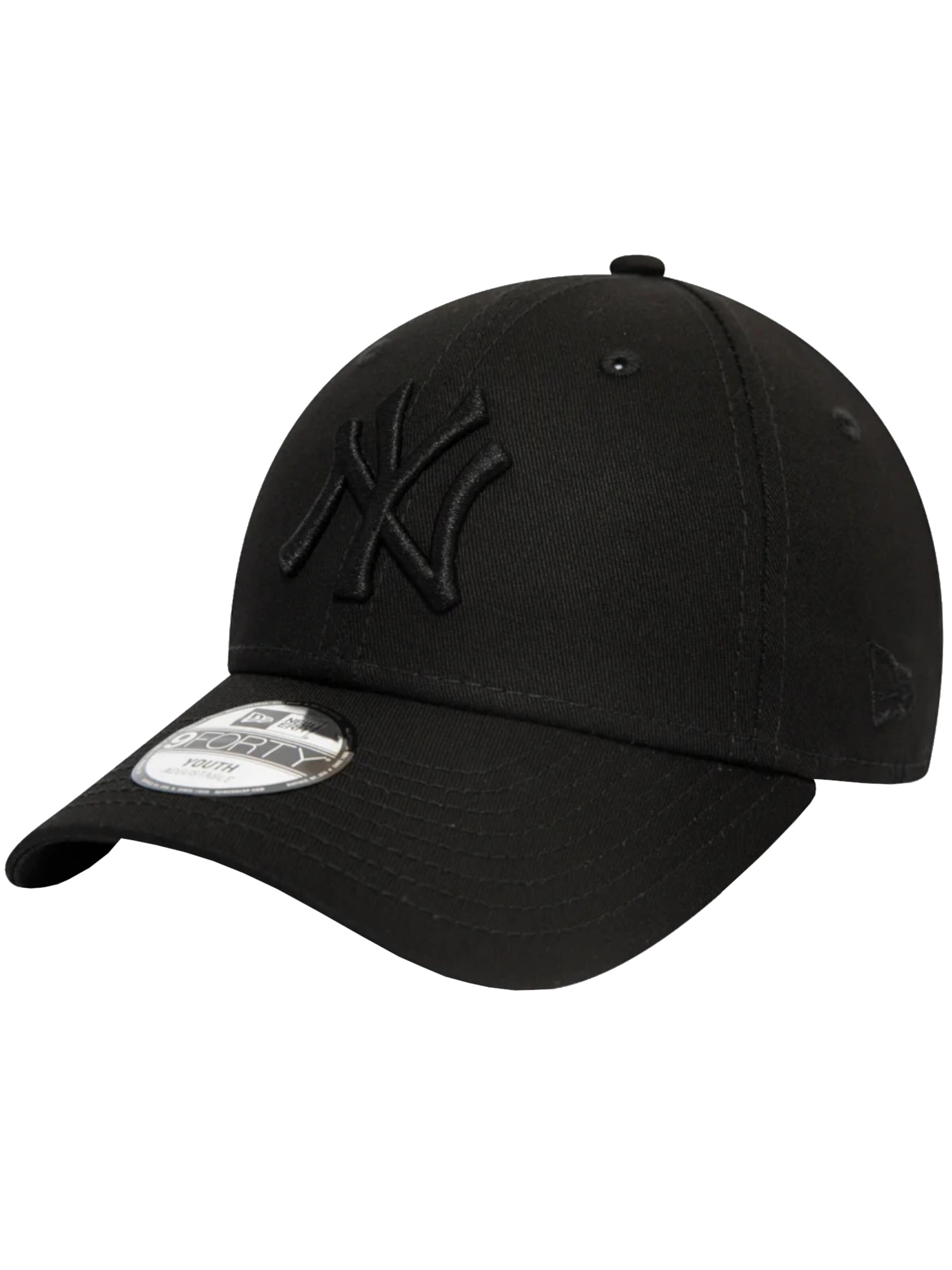 NEW ERA Hut 'New Era League Essential New York Yankees Kids Cap'‌‌‌‌‌‌ in Schwarz: Vorderseite
