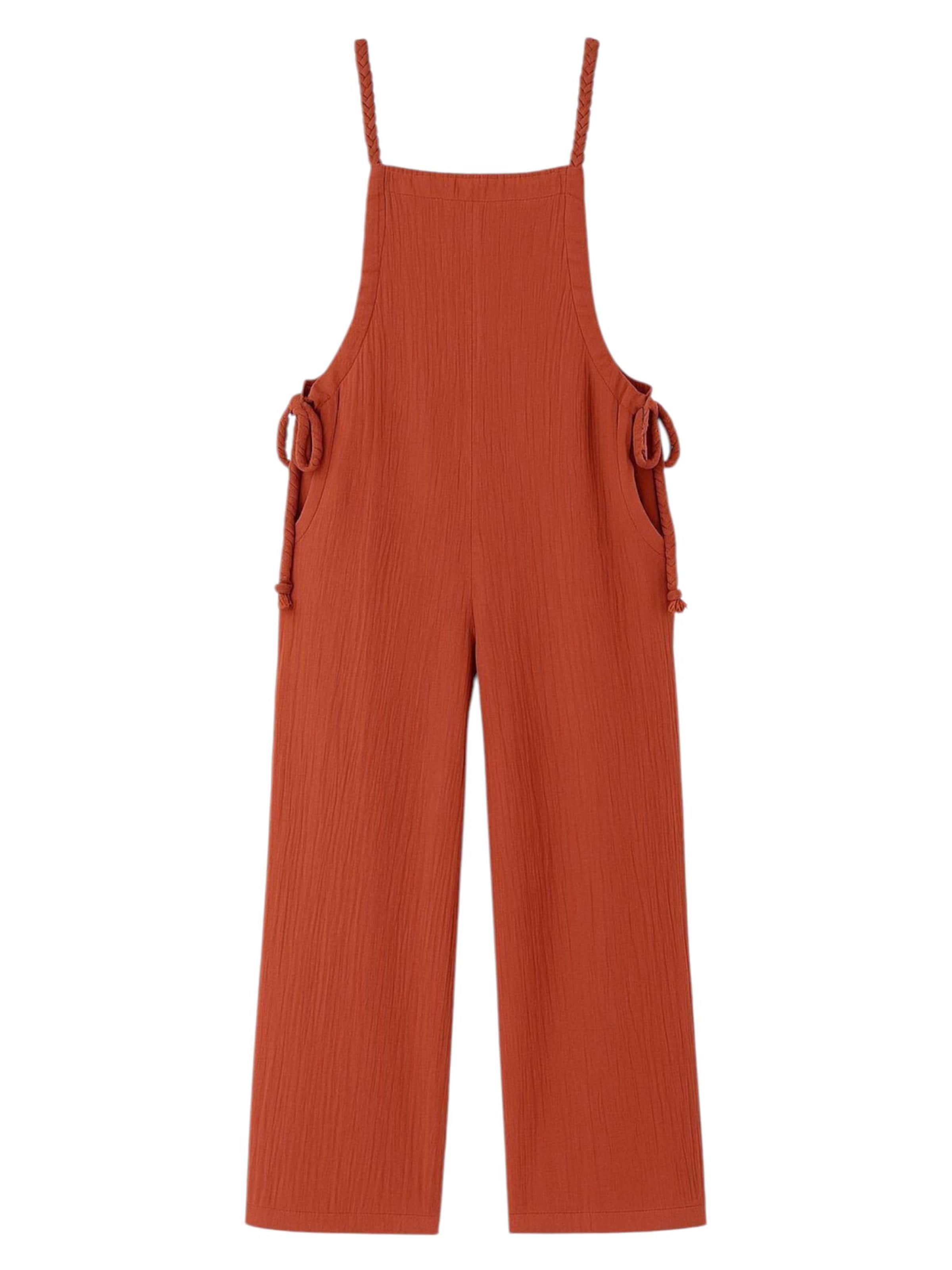 WENOR - Jumpsuit 'Alai' en rojo: frente