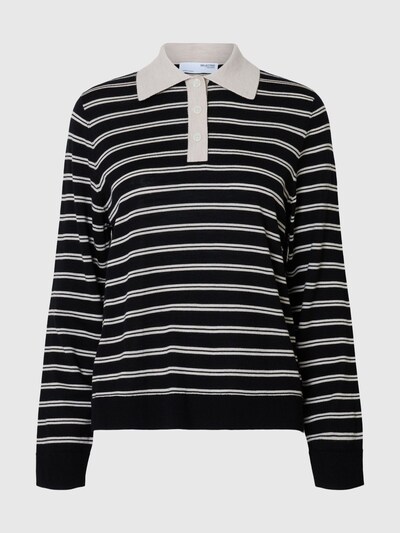 SELECTED FEMME Shirts i lysegrå / sort, Produktvisning