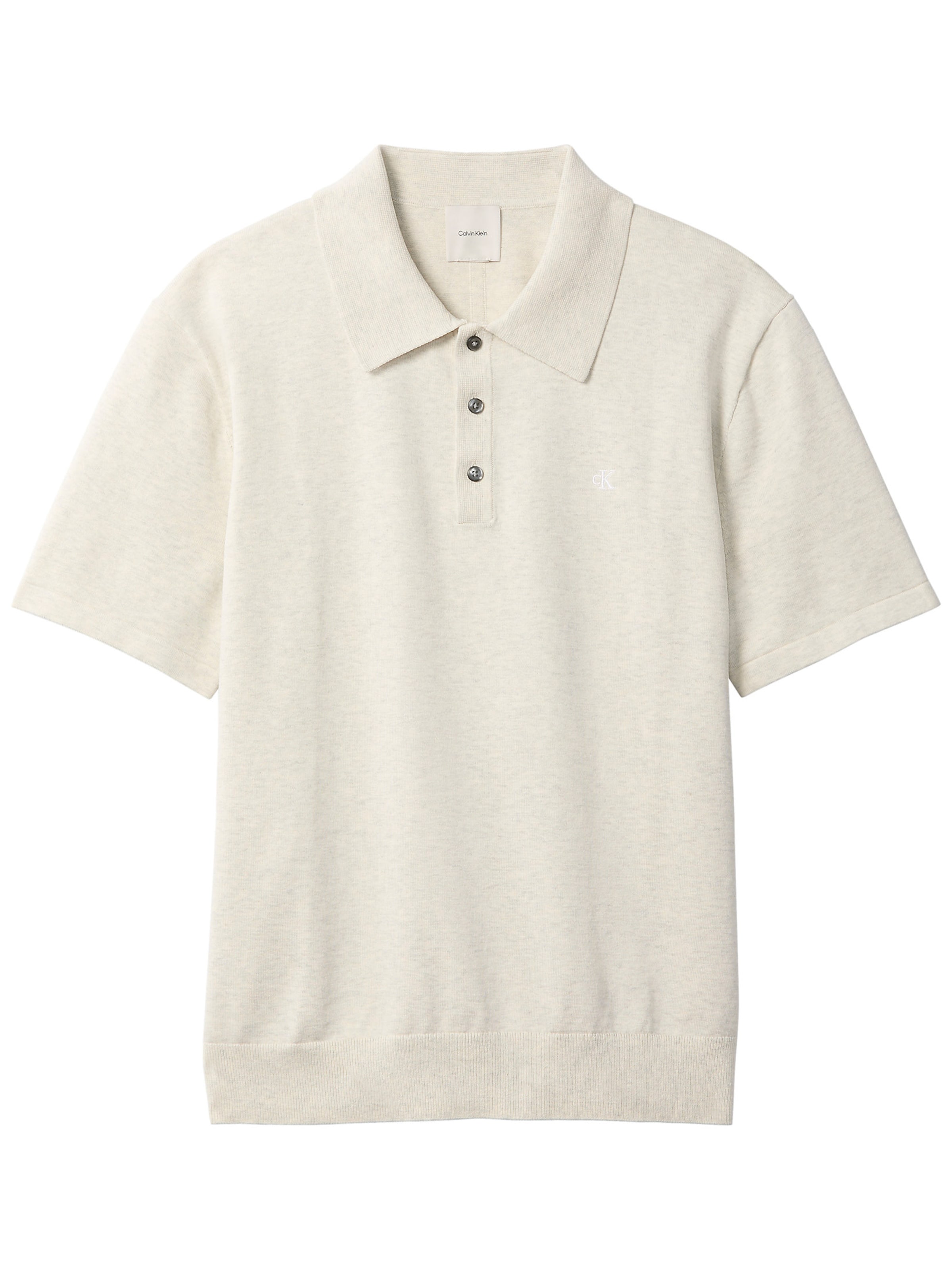 Calvin Klein Trui in Wit: voorkant