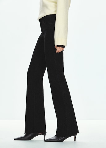 MANGO Regular Jeans 'NEW FIONA' in Schwarz