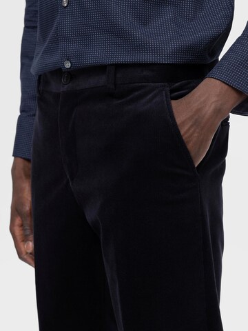 Coupe slim Pantalon 'Boe' SELECTED HOMME en bleu