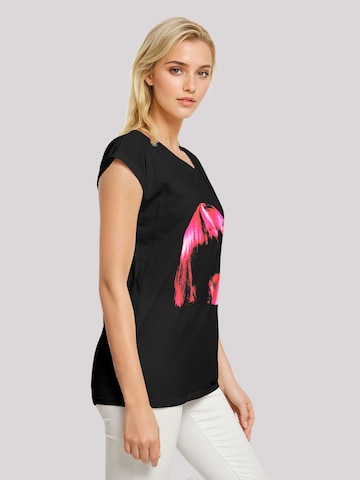 F4NT4STIC Shirt 'Billie Eilish Pink Face' in Zwart