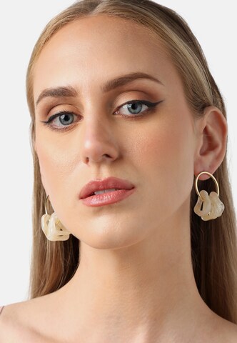 SOHI - Brincos ' Angelina ' em ouro