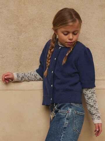 NAME IT Cardigan i blå: forside