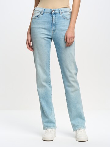 BIG STAR Regular Jeans 'Winona' in Blau