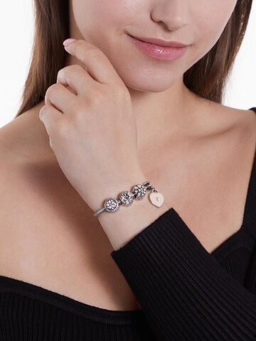 Pendentif 'Elegant Leger' Lucardi en argent : devant