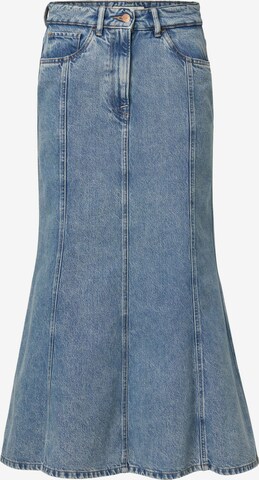 Salsa Jeans Rok in Blauw: voorkant