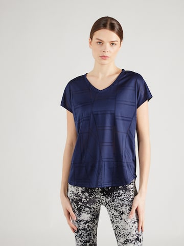 ONLY PLAY Performance Shirt 'FINA' in Blue: front