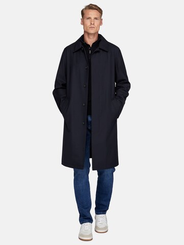 Manteau mi-saison 'Pea' Boggi Milano en bleu : devant