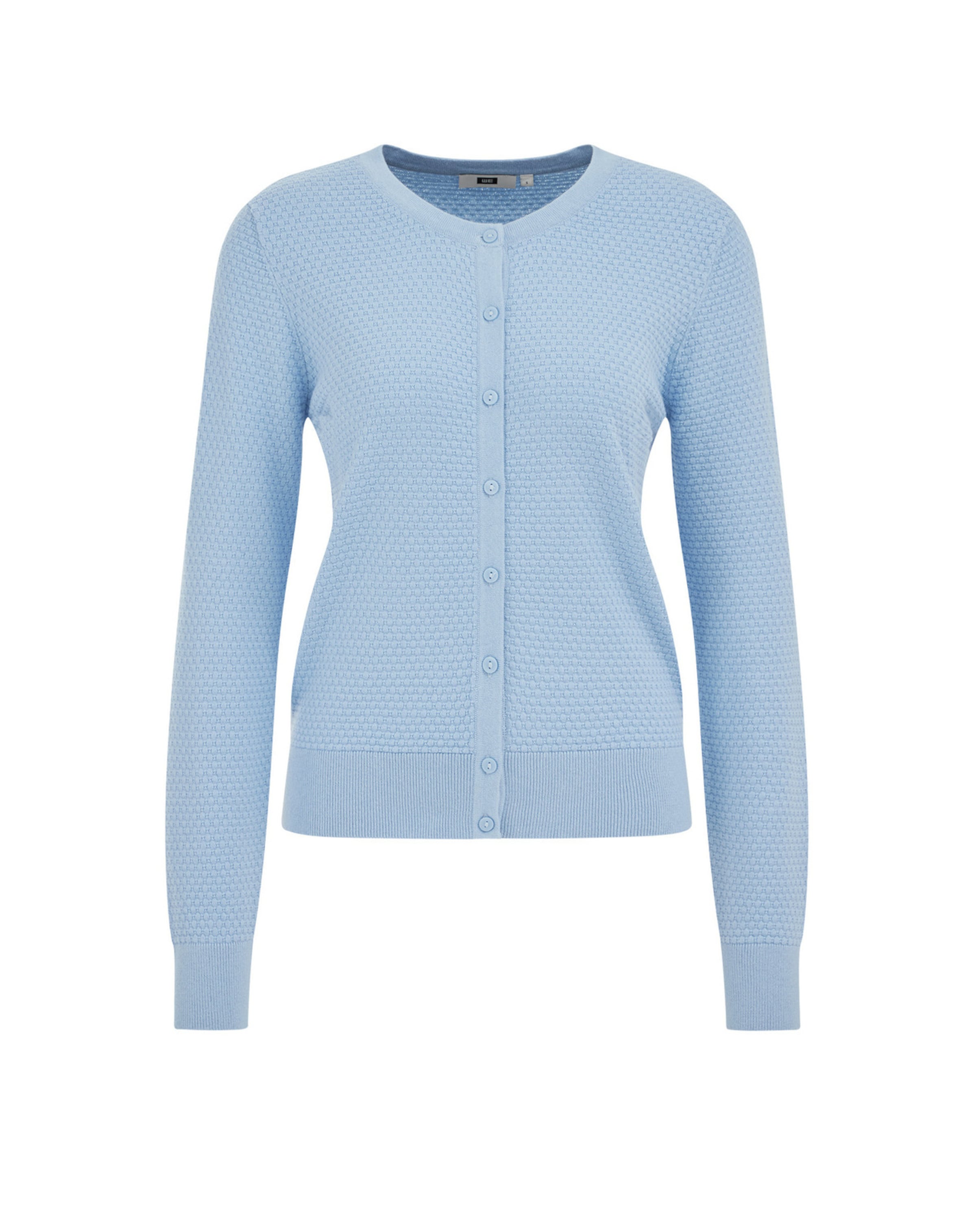 WE Fashion - Cárdigan en azul: frente