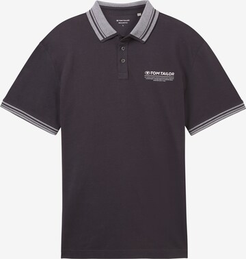 TOM TAILOR Poloshirt in Grau: predná strana